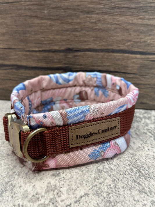 Halsband deluxe 5 cm Hot Chocolate - doggiescouture.at