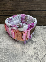 Halsband deluxe 5 cm Pink Snowman - doggiescouture.at