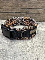 Halsband gefüttert Golden Snowflake - doggiescouture.at