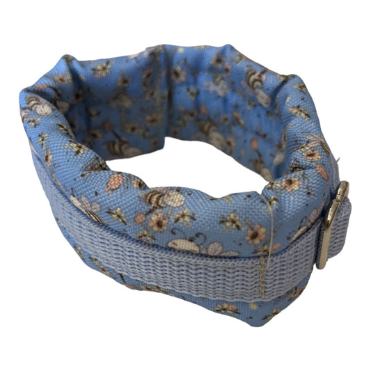 Halsband Honey bee blue - doggiescouture.at