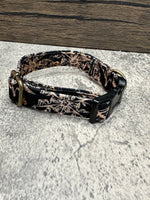 Halsband mit Klickverschluss Golden Snowflake - doggiescouture.at