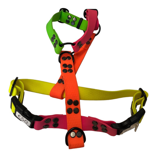Hexa Brustgeschirr - Neon - doggiescouture.at