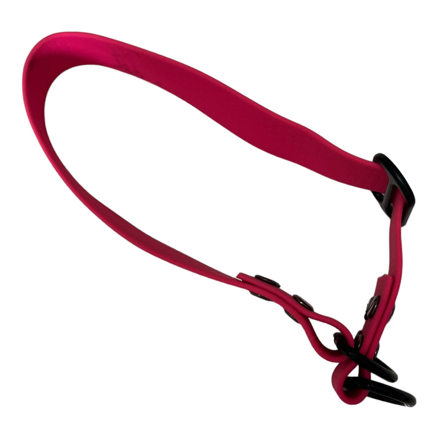 Hexa Halsband Zugstop Neon pink - doggiescouture.at