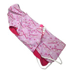 Handgemachter Hundemantel Barbie in Pink – warm, weich und hochwertig verarbeitet