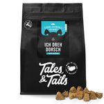 Ich dreh Dorsch - Fisch Leckerli für Hunde mit Dorsch - doggiescouture.at
