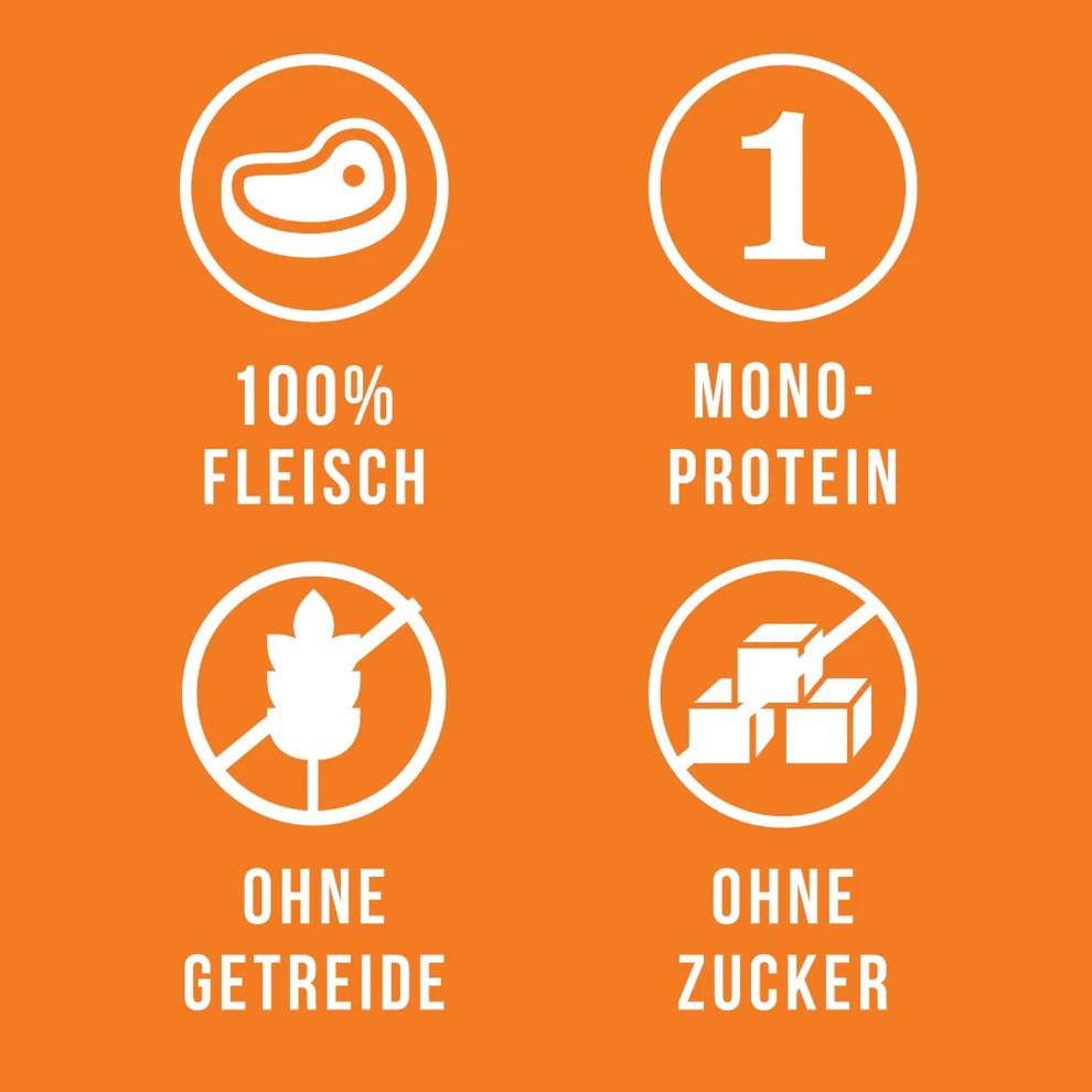 Ich will ein Rind von dir - Fleisch Leckerli für Hunde aus 100% Rind - doggiescouture.at