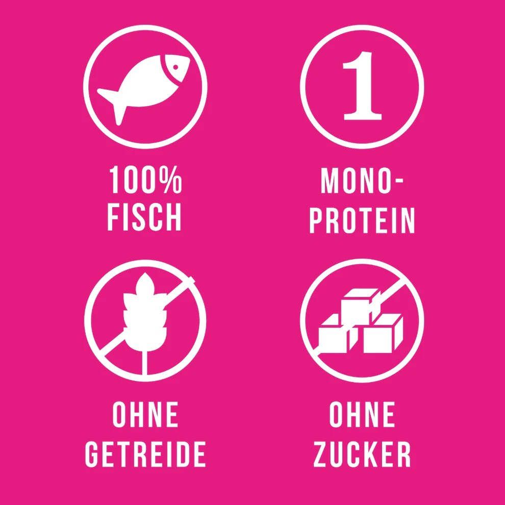 Lachs doch mal - Fisch Leckerli für Hunde mit Lachs - doggiescouture.at