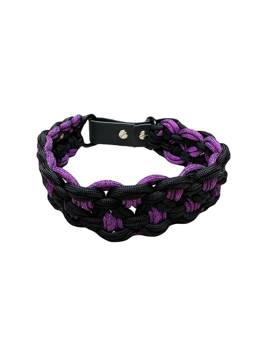 Lyon schwarz/Glitzer lilac - doggiescouture.at