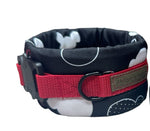 Mousehead black deluxe with red - doggiescouture.at