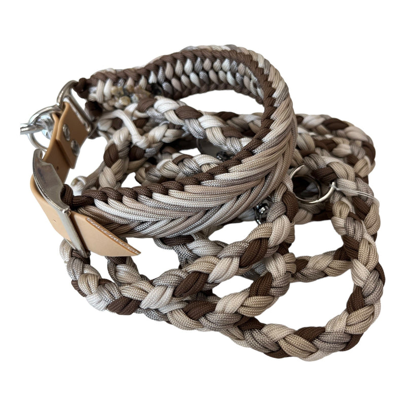 Paracord Halsband brown arrow