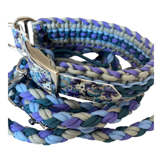Paracord Halsband celtic flower - doggiescouture.at