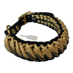 Paracord Halsband golden waterfall - doggiescouture.at