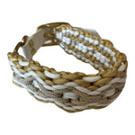 Paracord Halsband Golden wave - doggiescouture.at