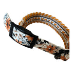 Paracord Halsband orange lily - doggiescouture.at