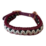 Paracord Halsband Red indiana - doggiescouture.at