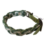 Paracord Halsband sage salsa - doggiescouture.at