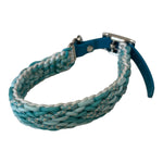 Paracord Halsband turquoise wave - doggiescouture.at