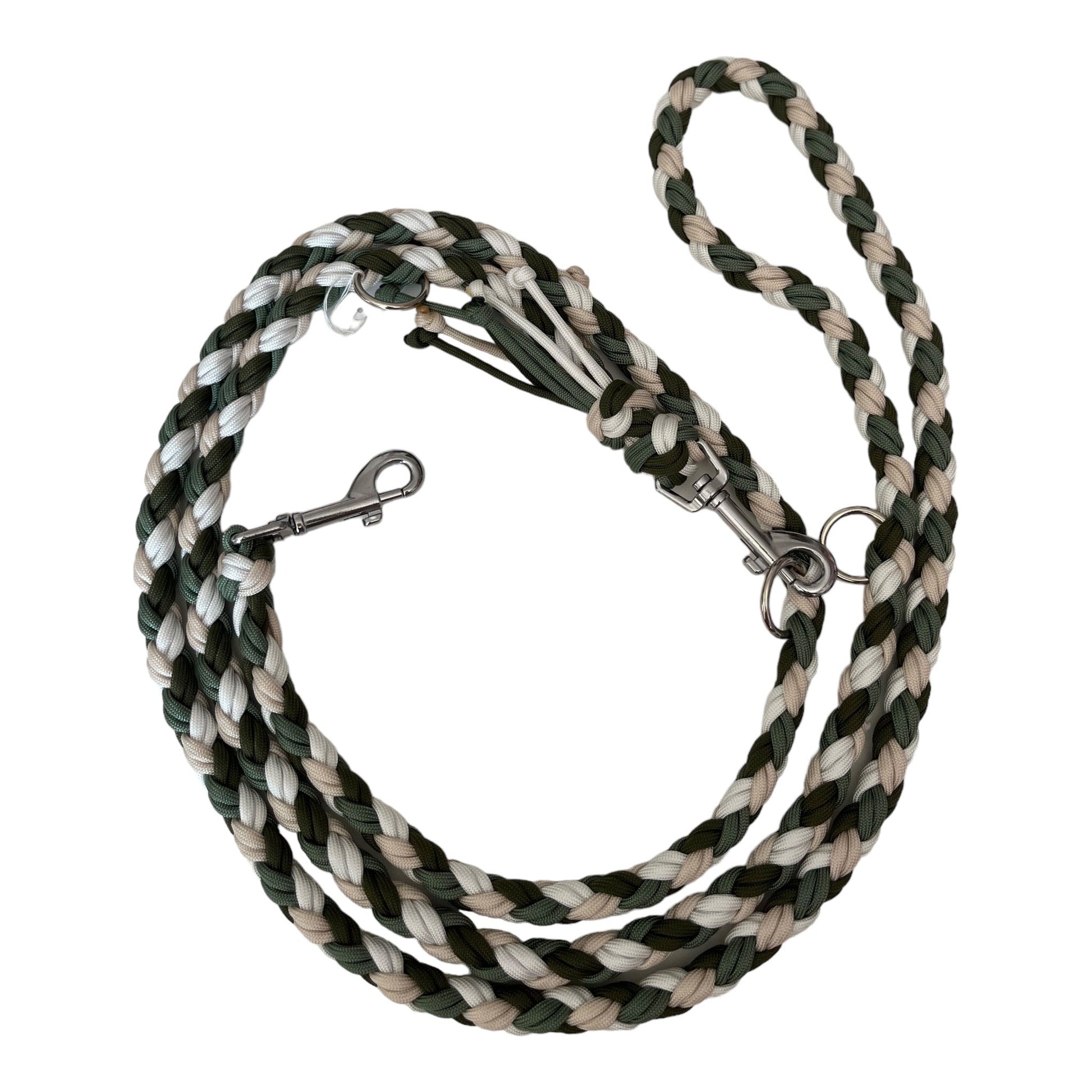 Paracord - Leine 220 cm farn - doggiescouture.at