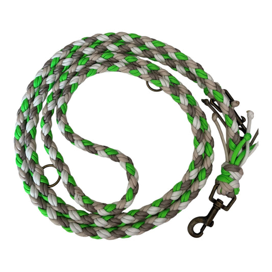 Paracord - Leine 220 cm neon green - doggiescouture.at
