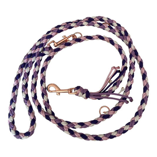Paracord - Leine 280 cm lilac - doggiescouture.at