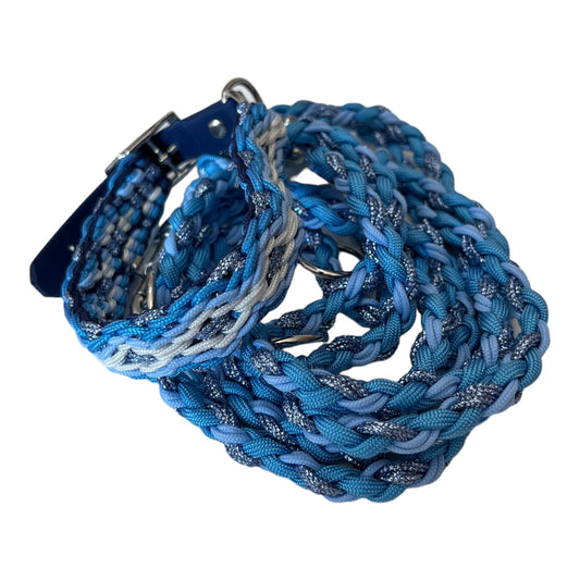 Paracord slim blue wave - doggiescouture.at