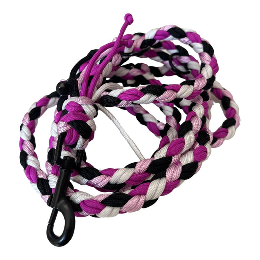 Paracordleine pink lily - doggiescouture.at