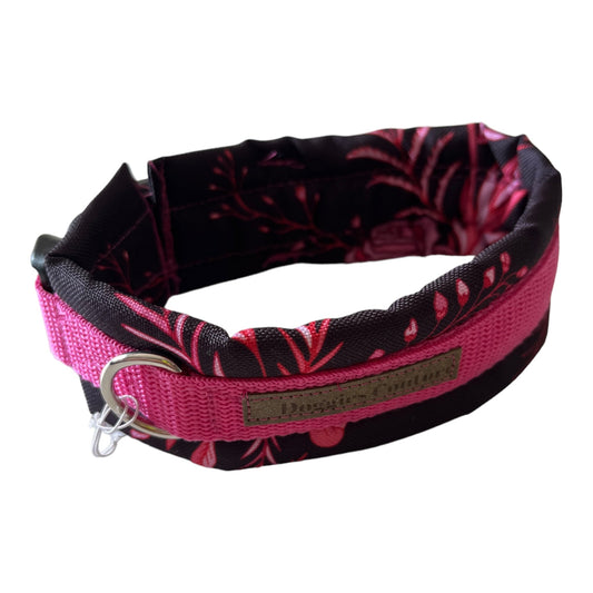 Pink flower ornament - doggiescouture.at