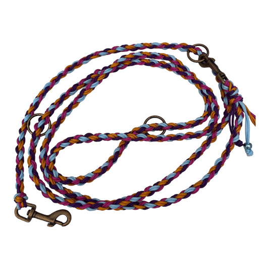 Slim Paracord - Leine 210 cm confetti - doggiescouture.at