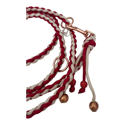Slim Paracord - Leine 220 cm bell - doggiescouture.at