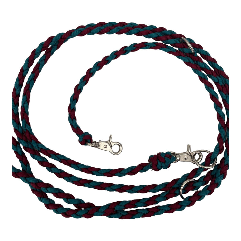 Slim Paracord-Leine 220 cm petrol