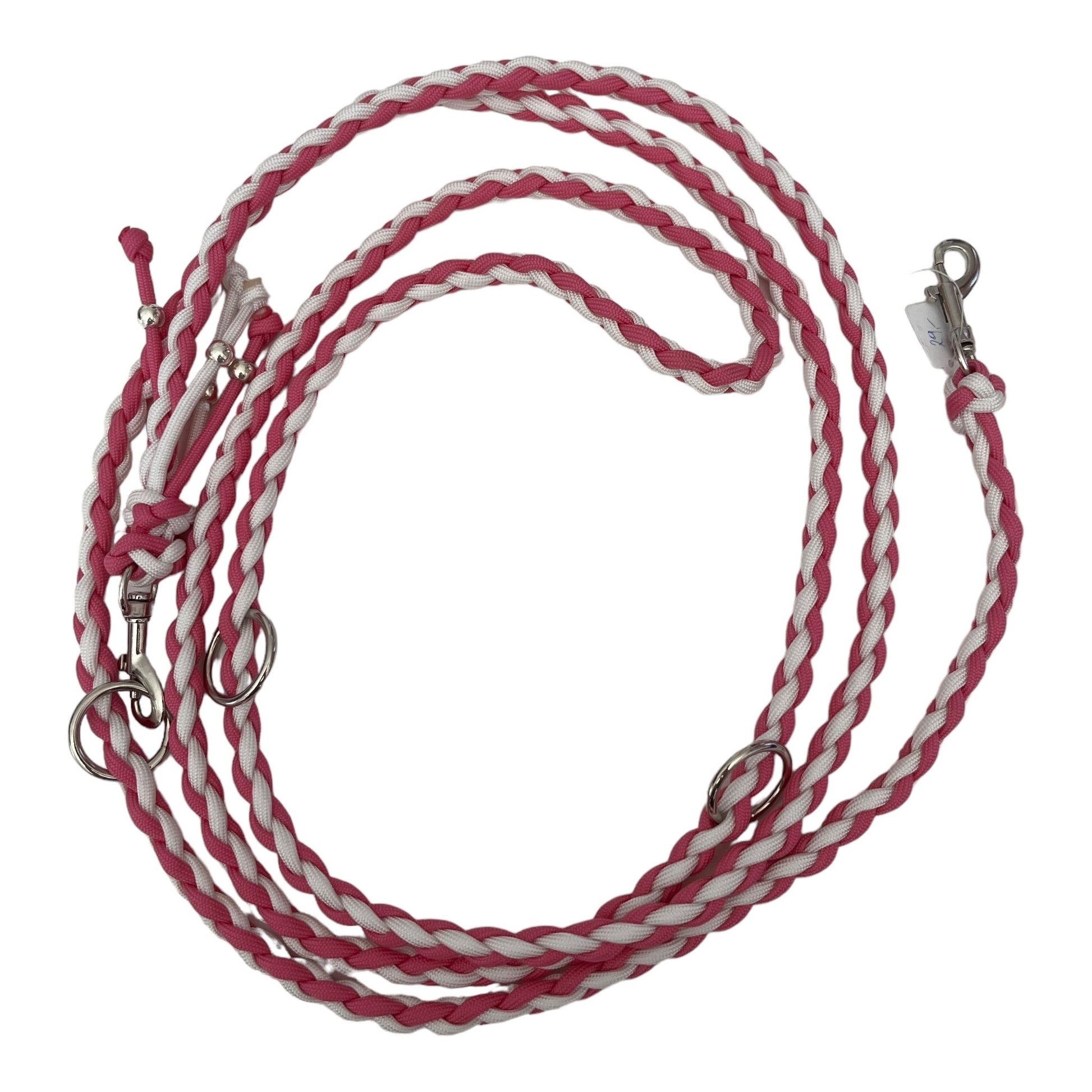 Slim Paracord - Leine 230 cm rose - doggiescouture.at