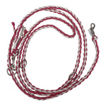 Slim Paracord - Leine 230 cm rose - doggiescouture.at