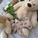 Theo verstellbarer Halsgurt mit Stickerei Teddy - doggiescouture.at