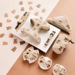 Theo verstellbarer Halsgurt mit Stickerei Teddy - doggiescouture.at