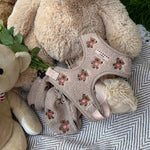 Theo verstellbarer Halsgurt mit Stickerei Teddy - doggiescouture.at