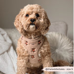 Theo verstellbarer Halsgurt mit Stickerei Teddy - doggiescouture.at