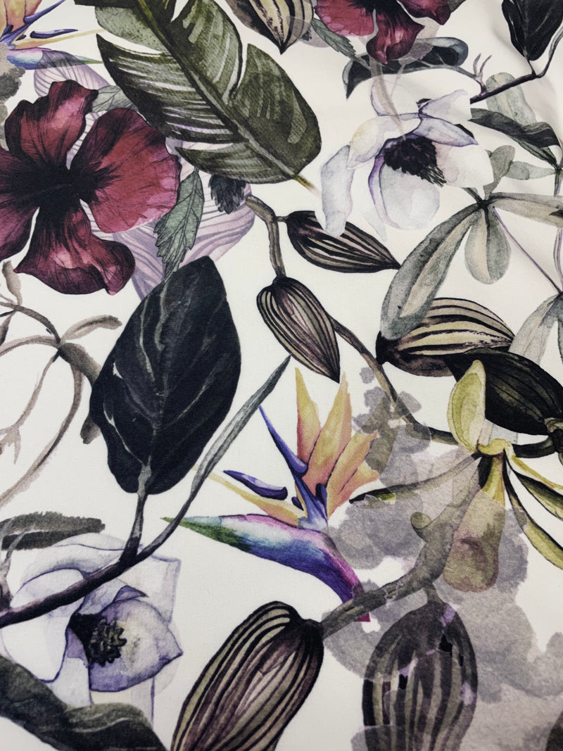Couverture d'entraînement fleurs foncées 50x70 cm